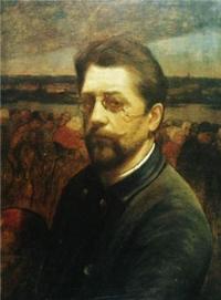 Portrait of Eugène (Baron) Laermans: Self-portrait